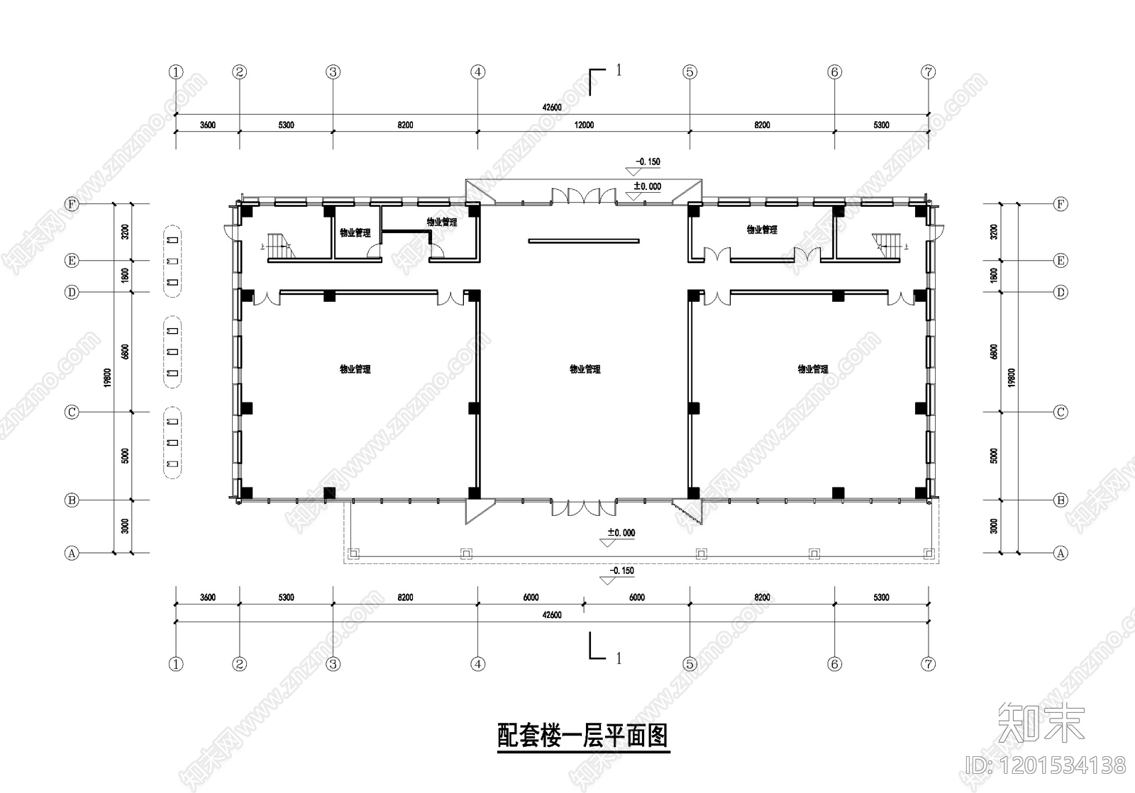 现代新中式其他公共建筑cad施工图下载【ID:1201534138】
