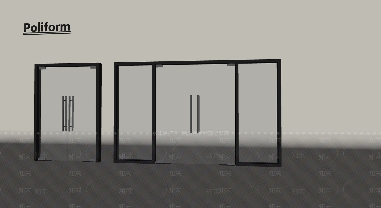 现代双开门SU模型下载【ID:1201541385】