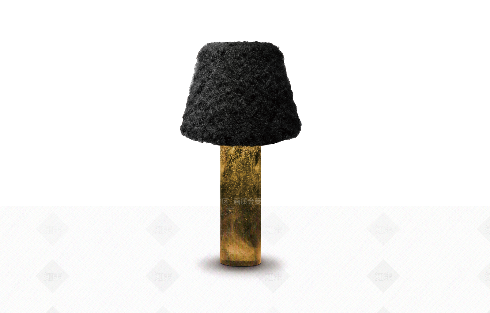 中古简欧台灯3D模型下载【ID:1201544093】