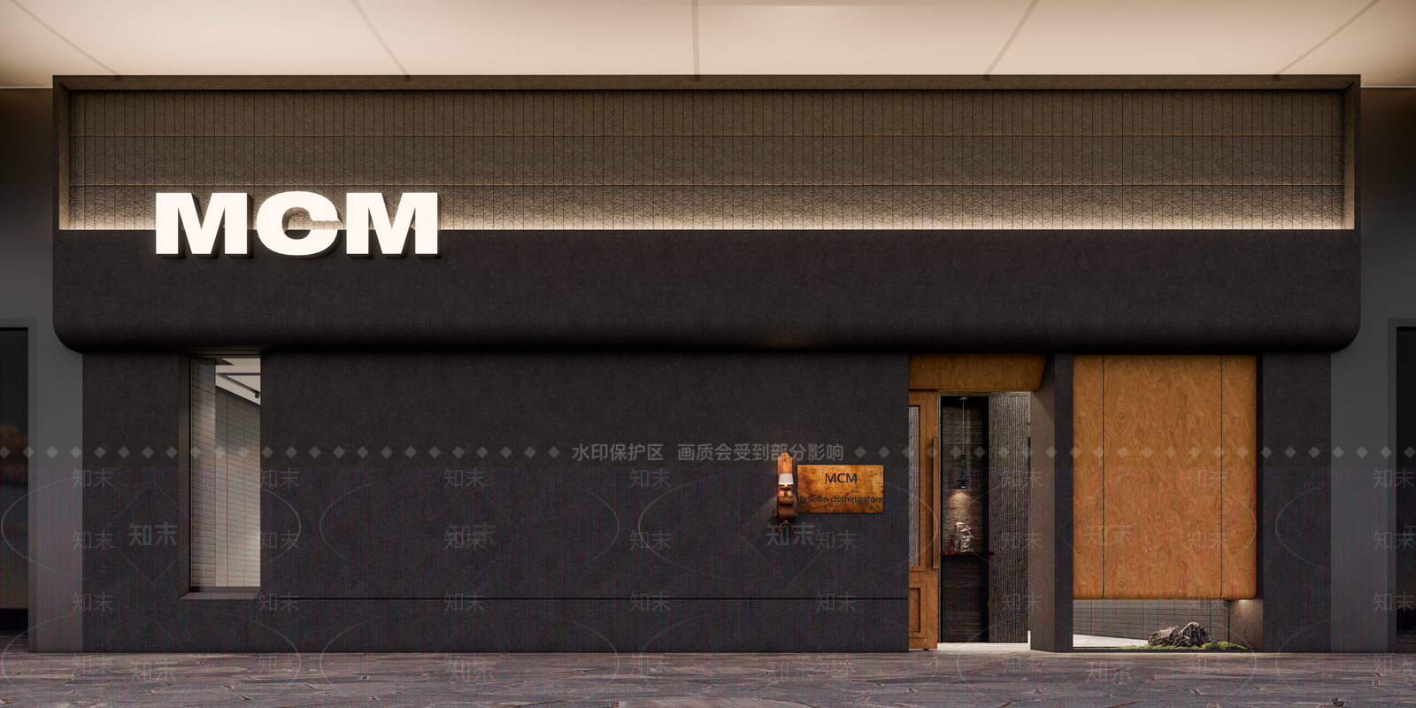 侘寂中古服装店3D模型下载【ID:1201545108】