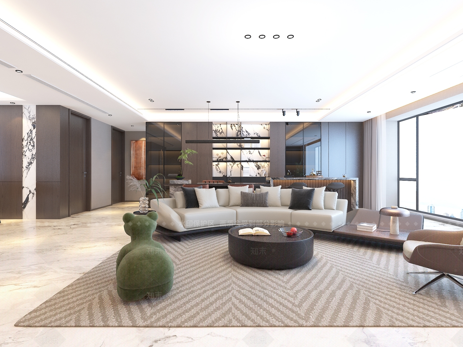 意式客餐厅3D模型下载【ID:1215197171】