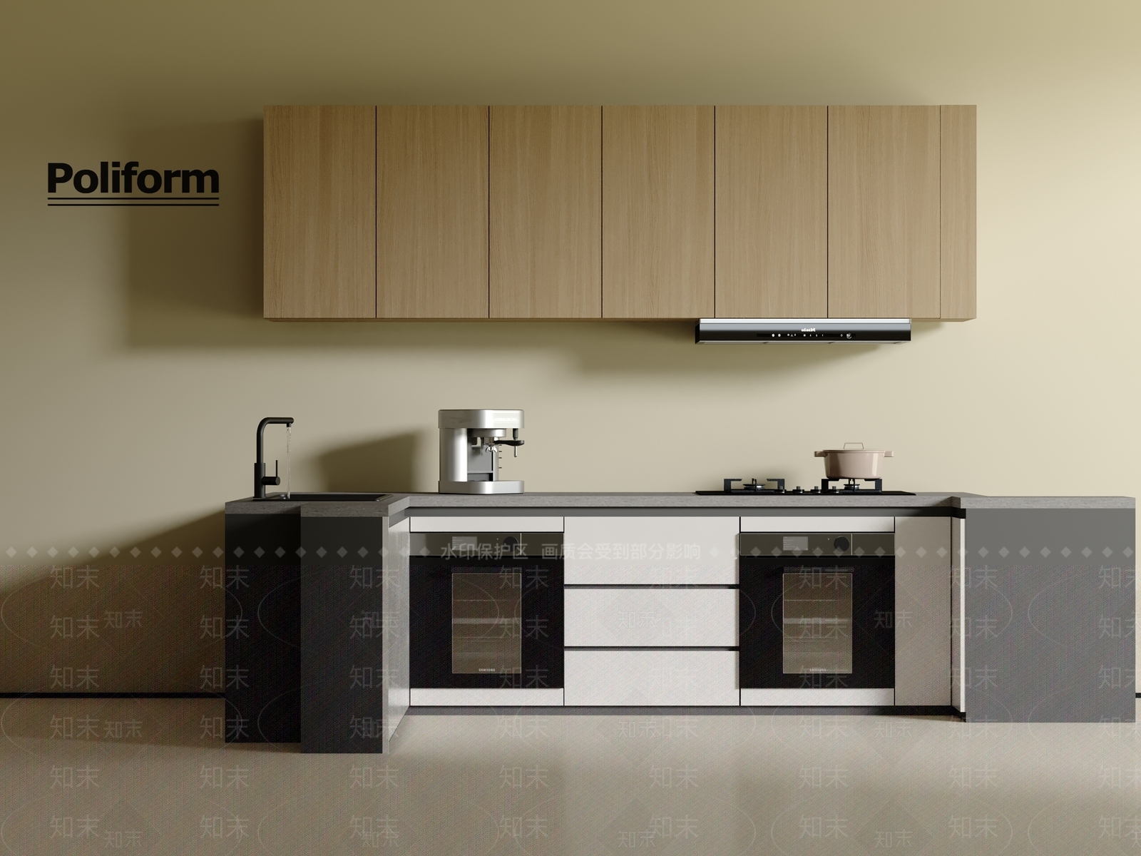 橱柜3D模型下载【ID:1201553961】