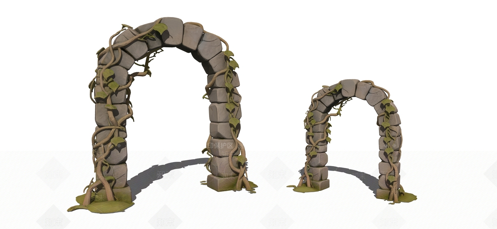 现代其他景观小品SU模型下载【ID:1201554494】