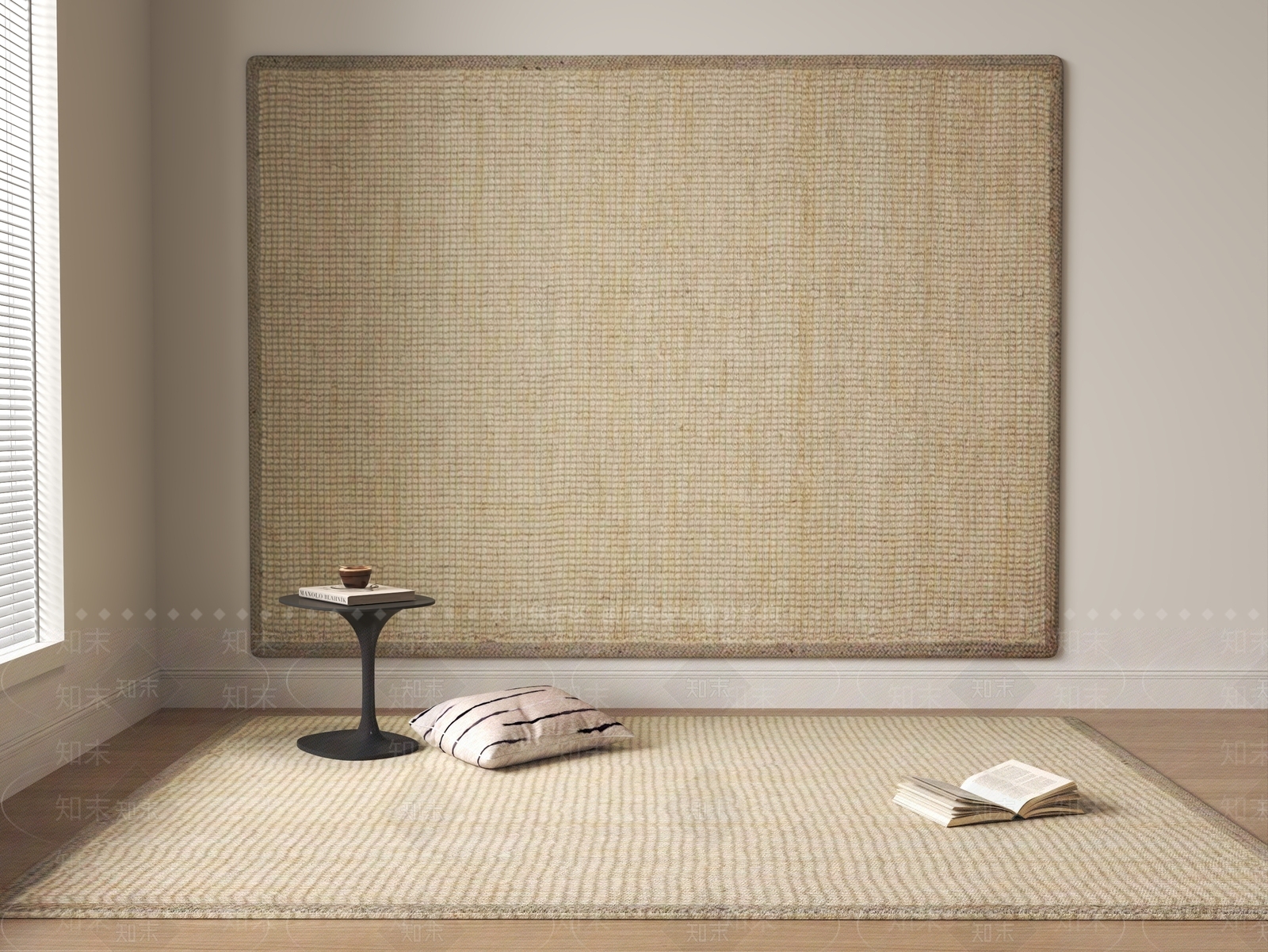 中式日式地毯3D模型下载【ID:1201557082】