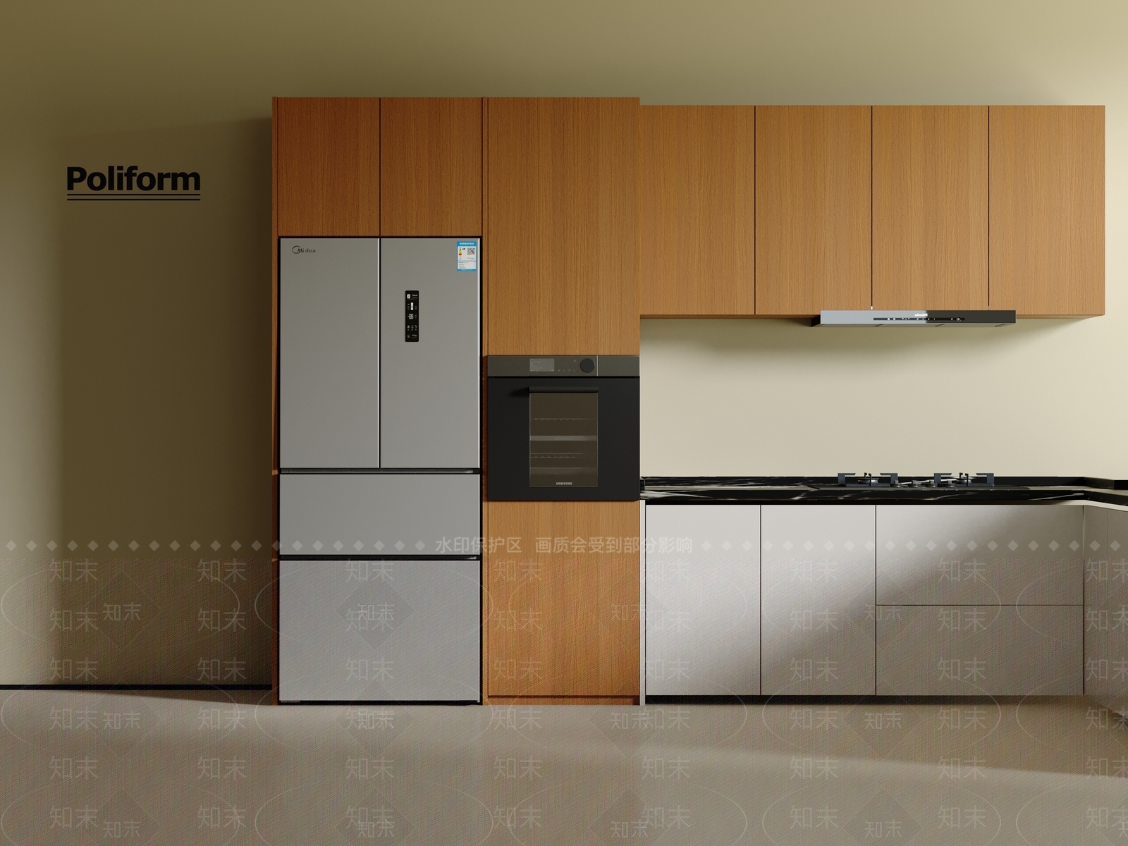 橱柜3D模型下载【ID:1201558594】