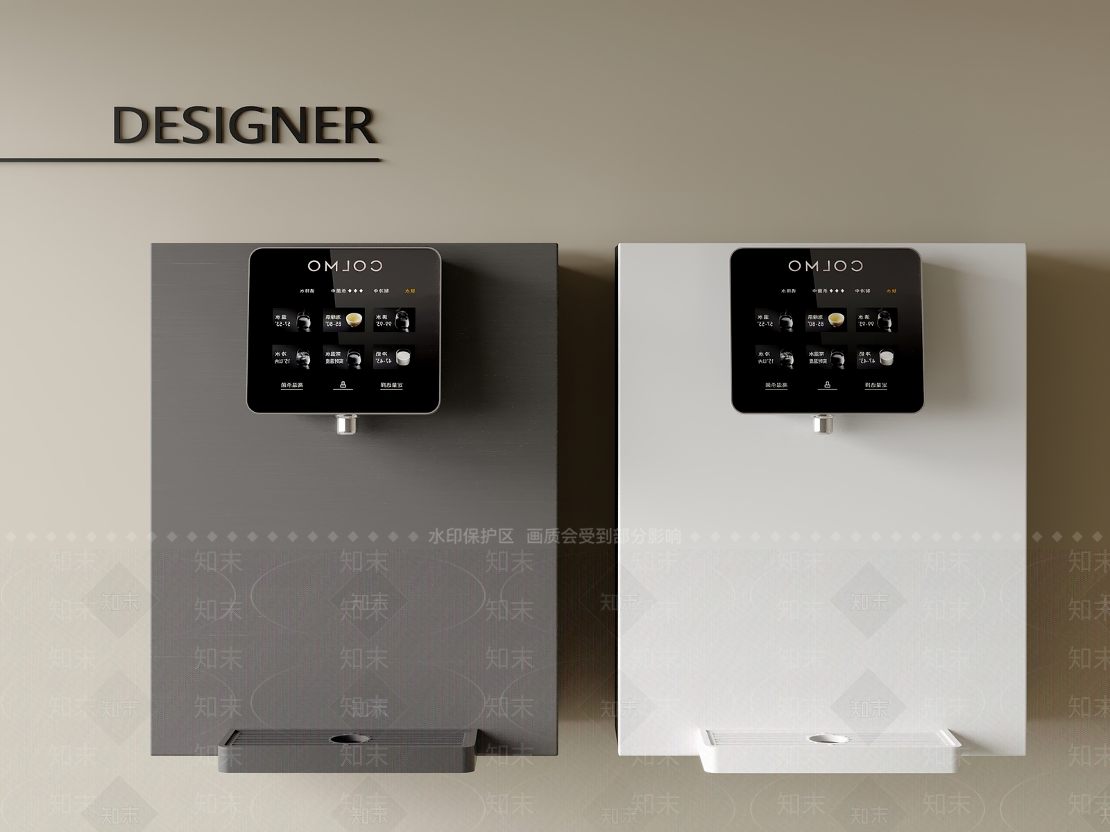 饮水机3D模型下载【ID:1201563525】