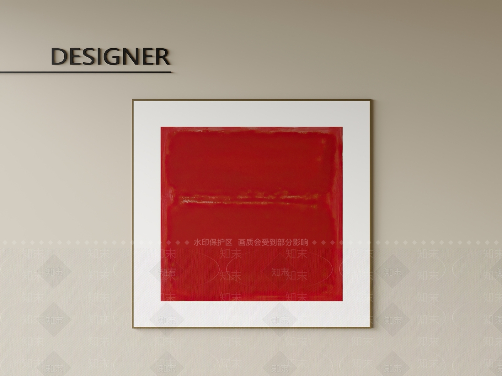 简约中古挂画3D模型下载【ID:1201565175】