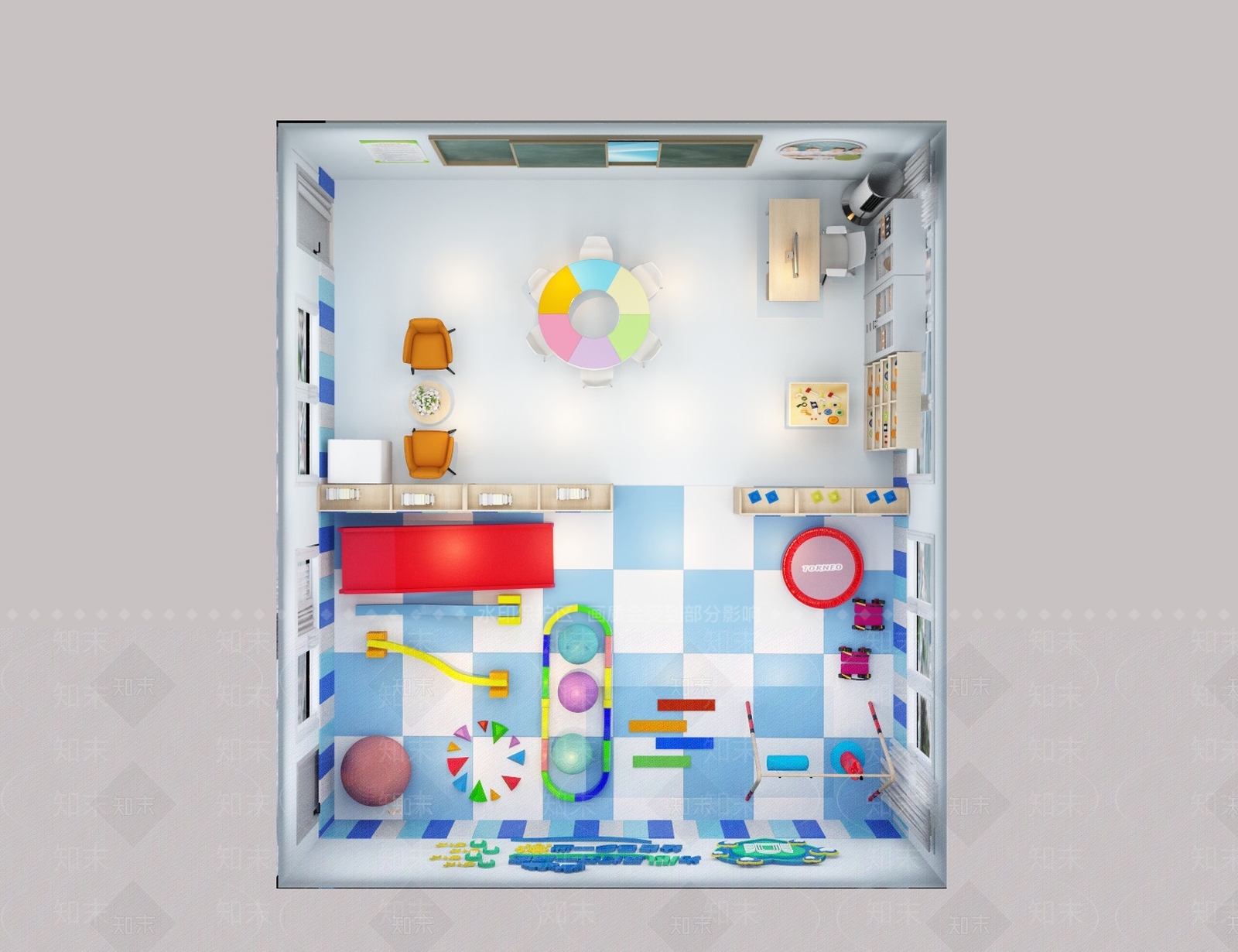现代其他商业空间3D模型下载【ID:1201635626】
