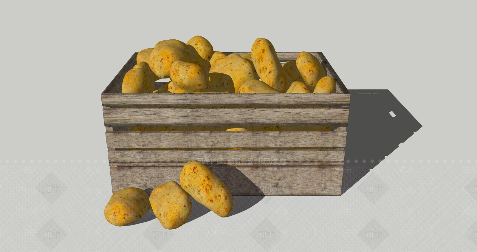 水果蔬菜SU模型下载【ID:1201565742】