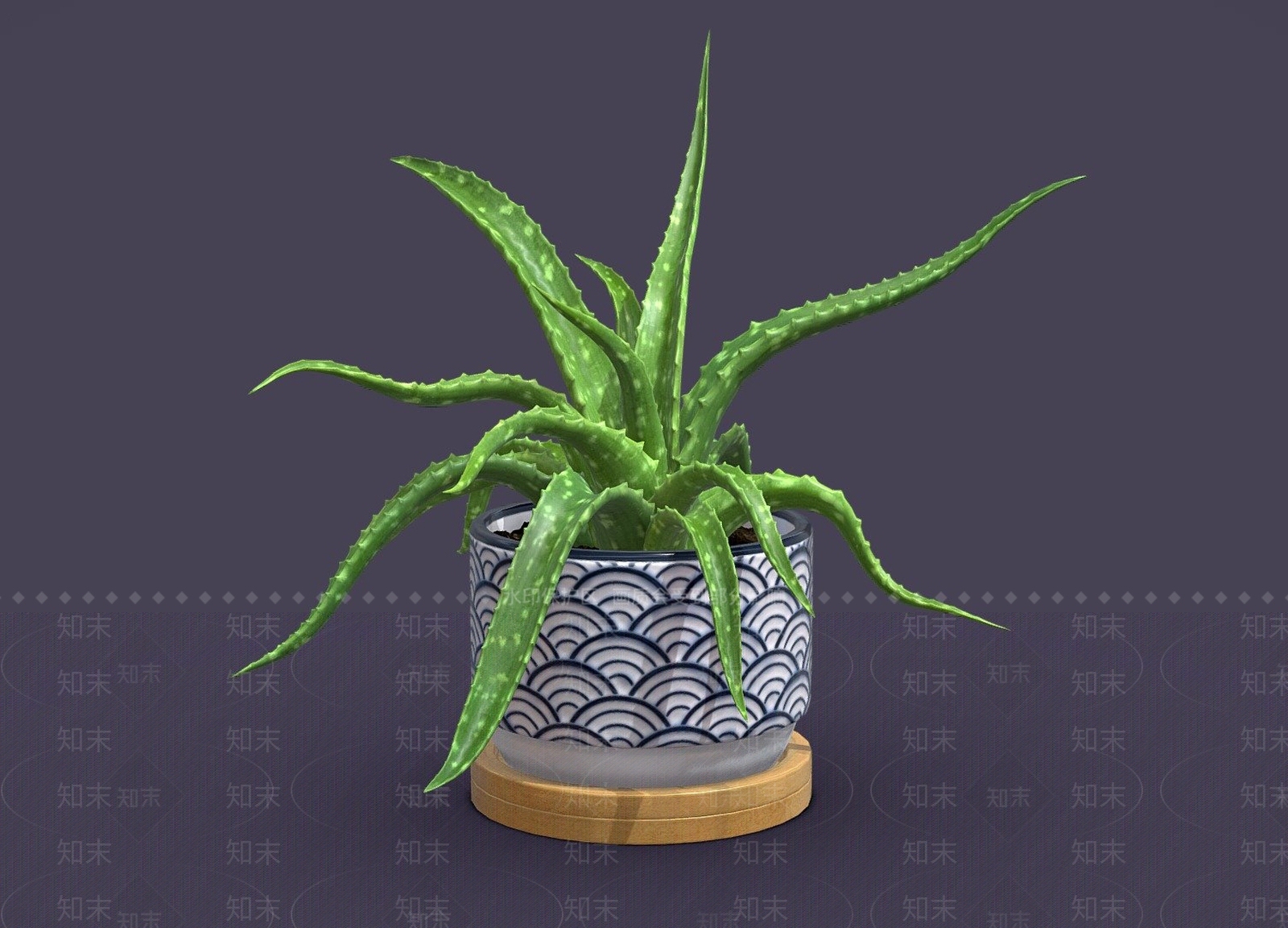 盆栽3D模型下载【ID:1201569600】