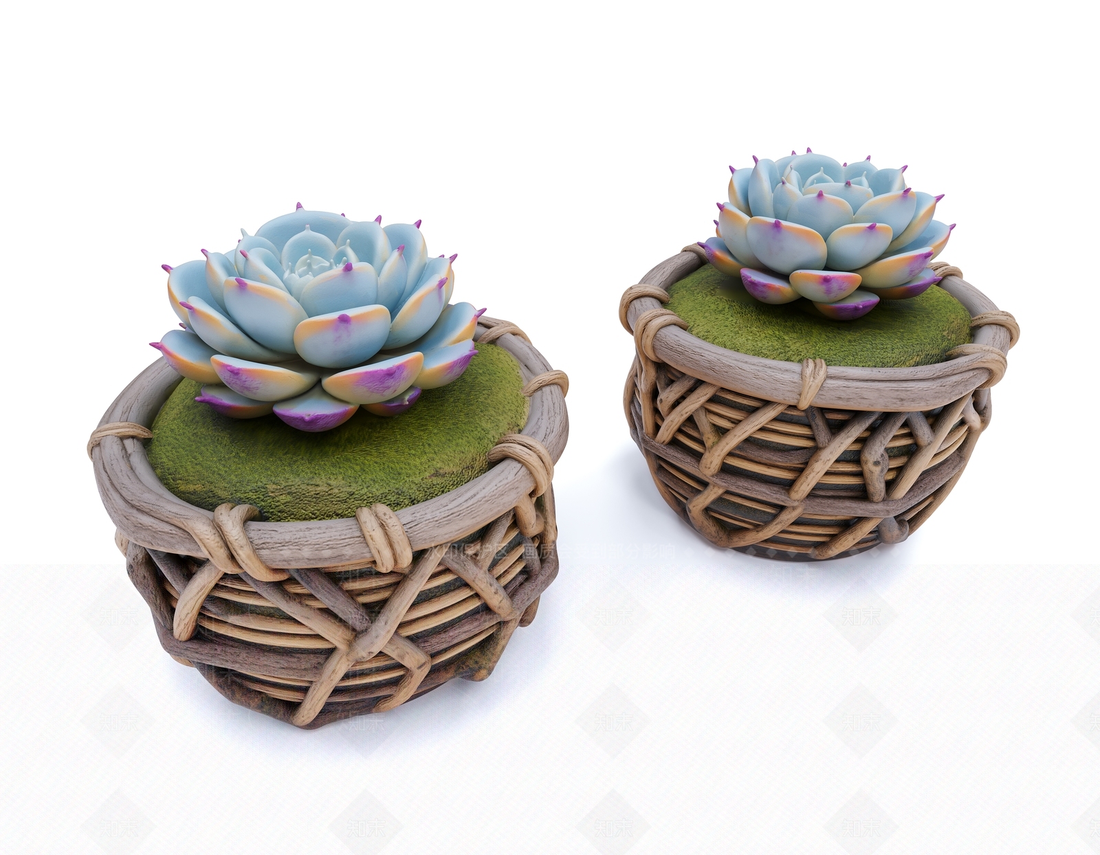 盆栽3D模型下载【ID:1201570842】