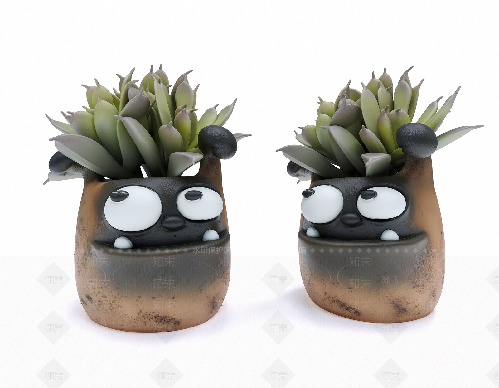 盆栽3D模型下载【ID:1201570974】