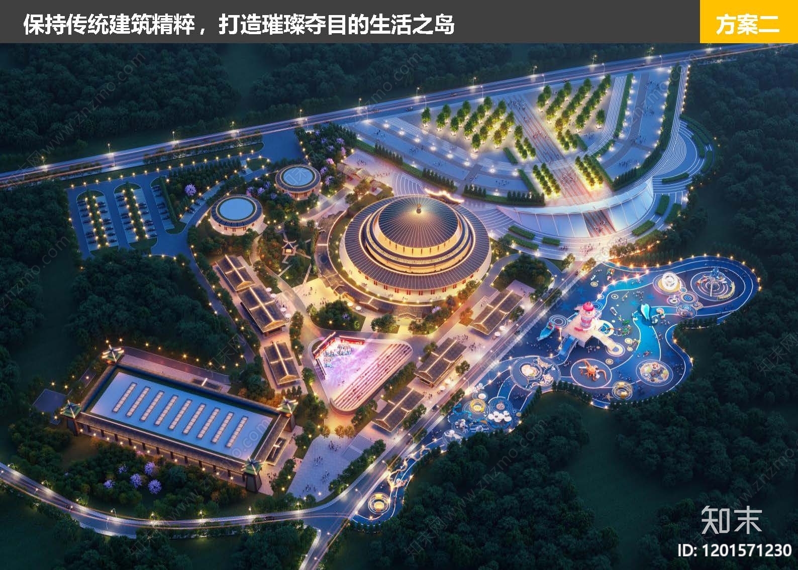 新中式商业建筑下载【ID:1201571230】