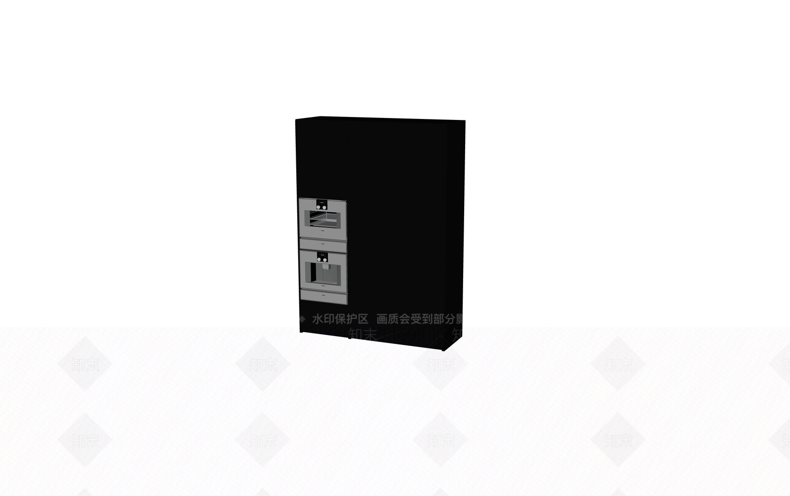 现代橱柜SU模型下载【ID:1201582918】