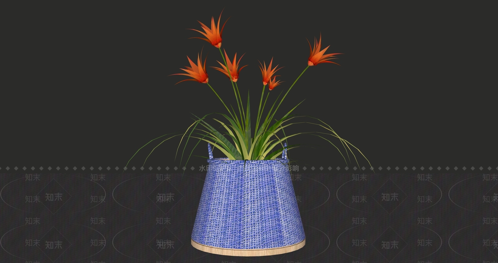 花草SU模型下载【ID:1201584965】