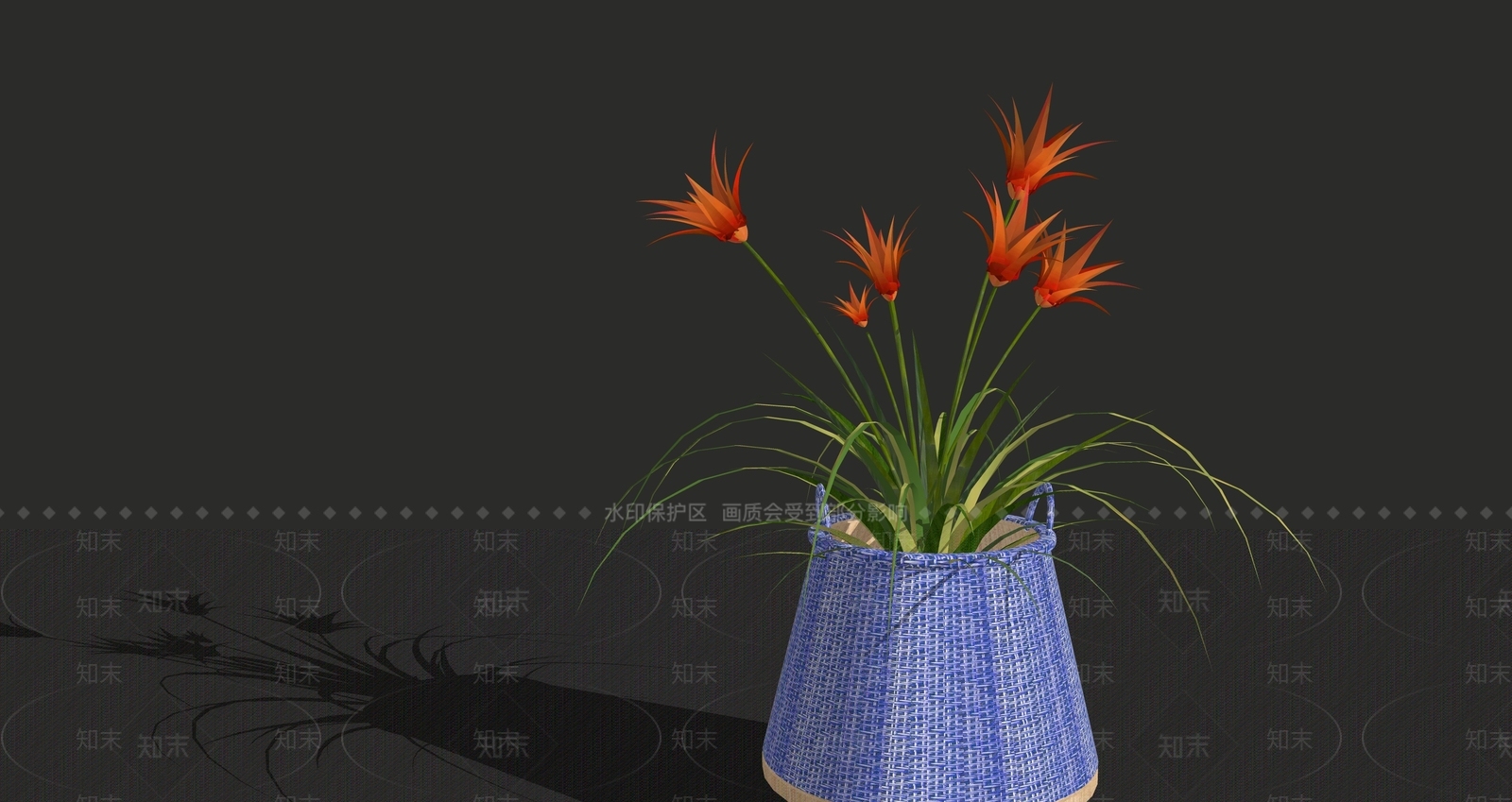 花草SU模型下载【ID:1201584965】