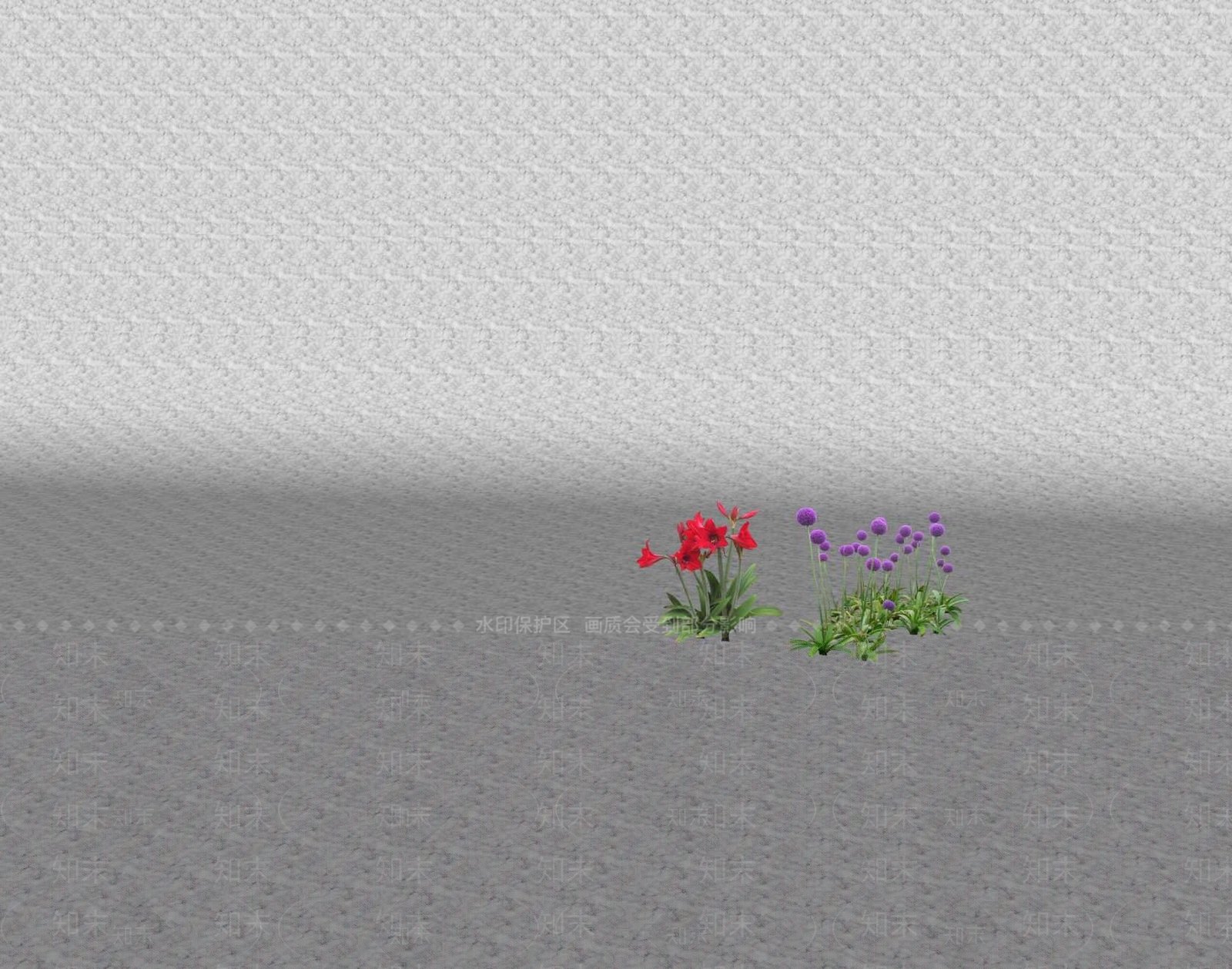 花草SU模型下载【ID:1201588386】