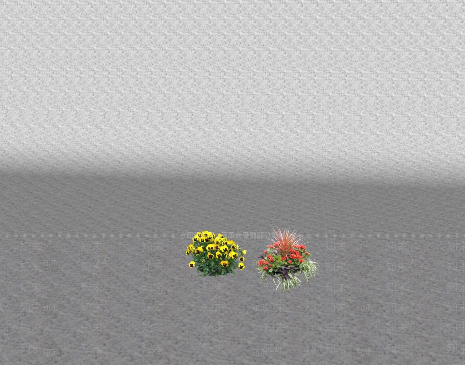 花草SU模型下载【ID:1201588775】
