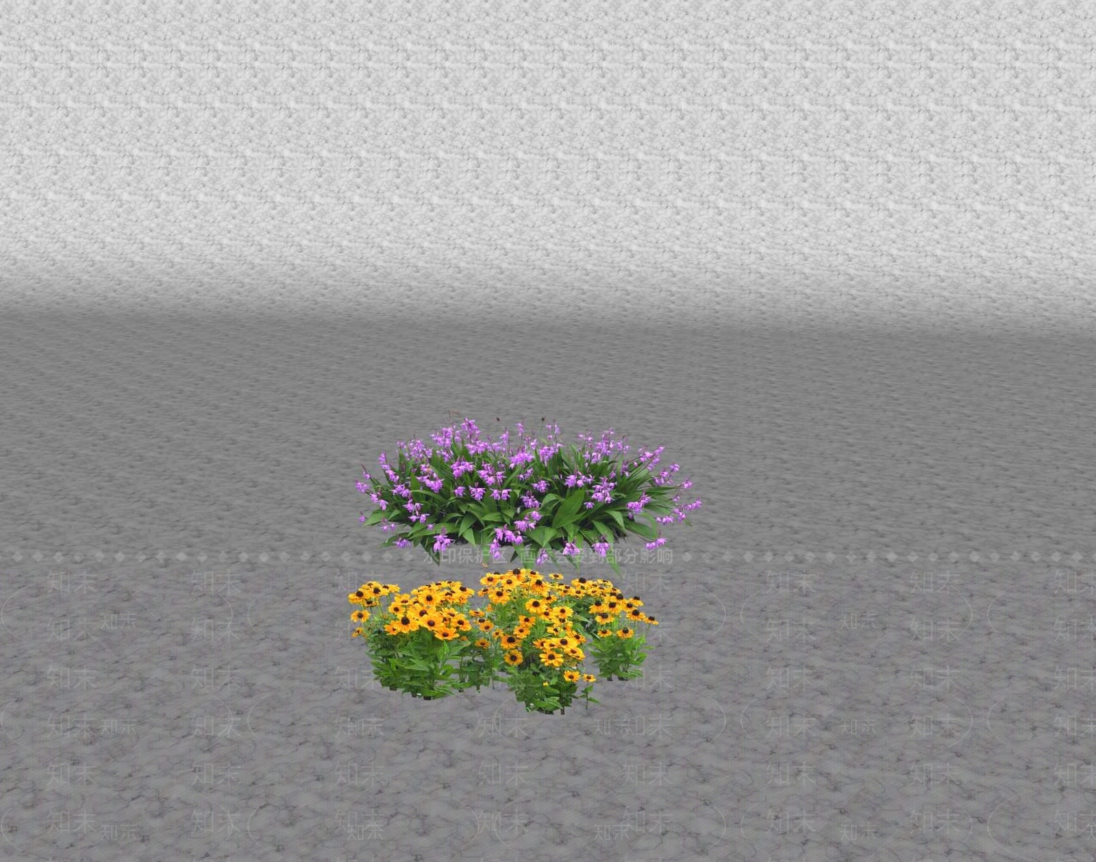 花草SU模型下载【ID:1201589642】