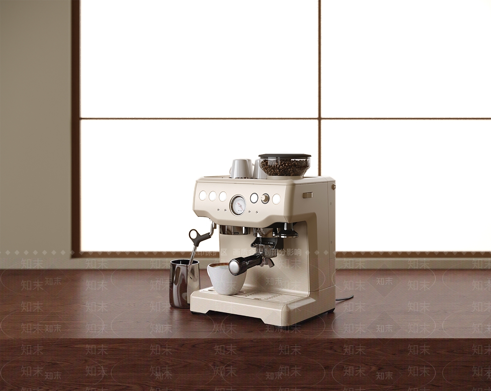 咖啡机SU模型下载【ID:1201591992】