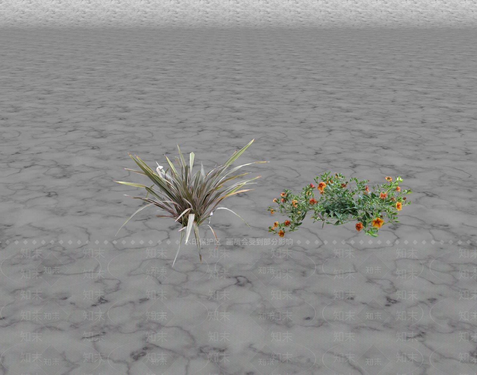 花草SU模型下载【ID:1201592836】