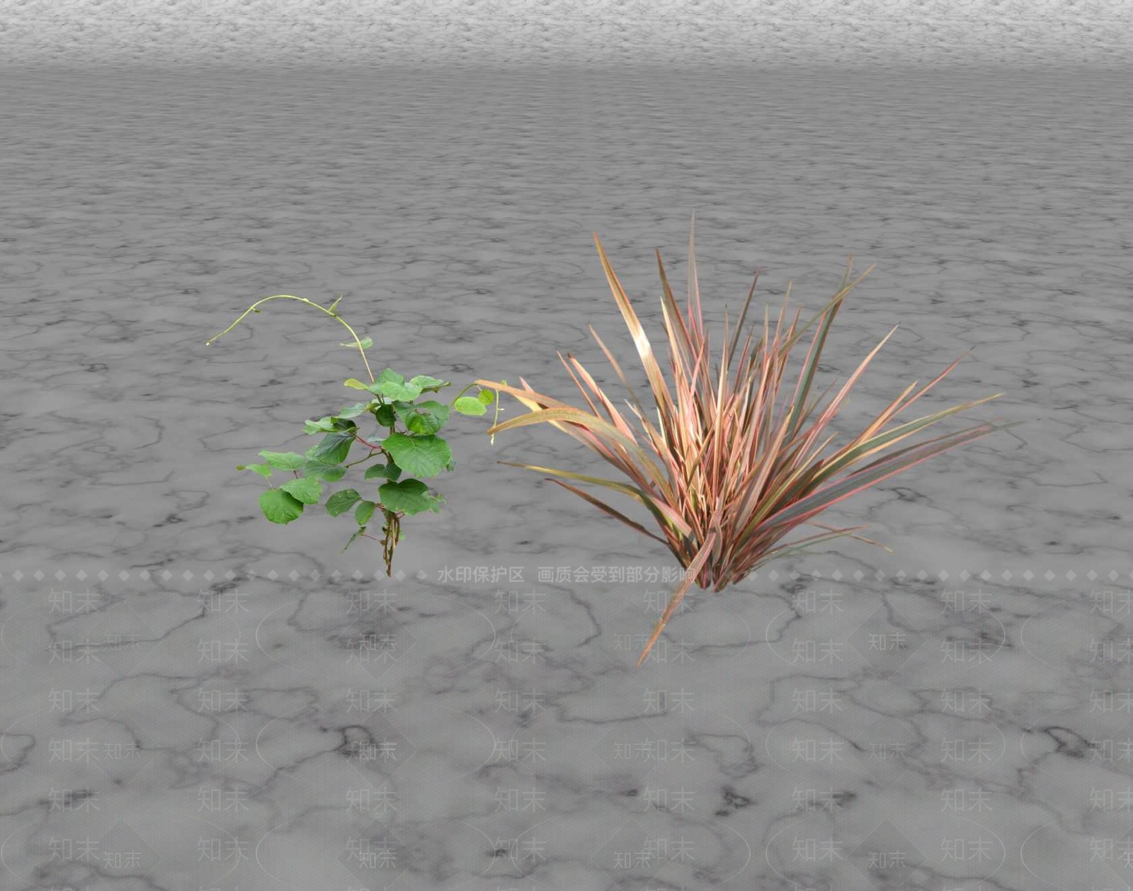 花草SU模型下载【ID:1201593509】