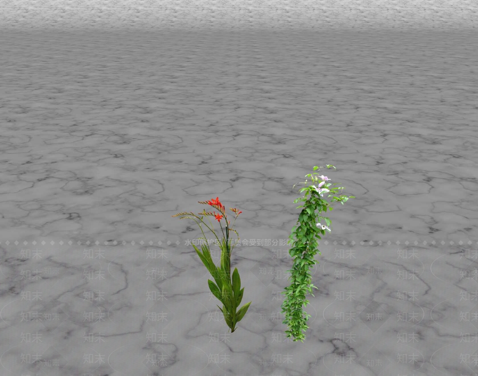 花草SU模型下载【ID:1201595845】