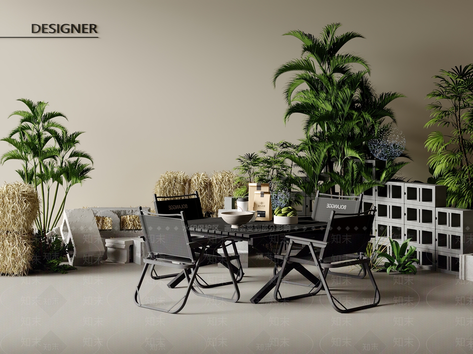 现代咖啡厅3D模型下载【ID:1201597224】