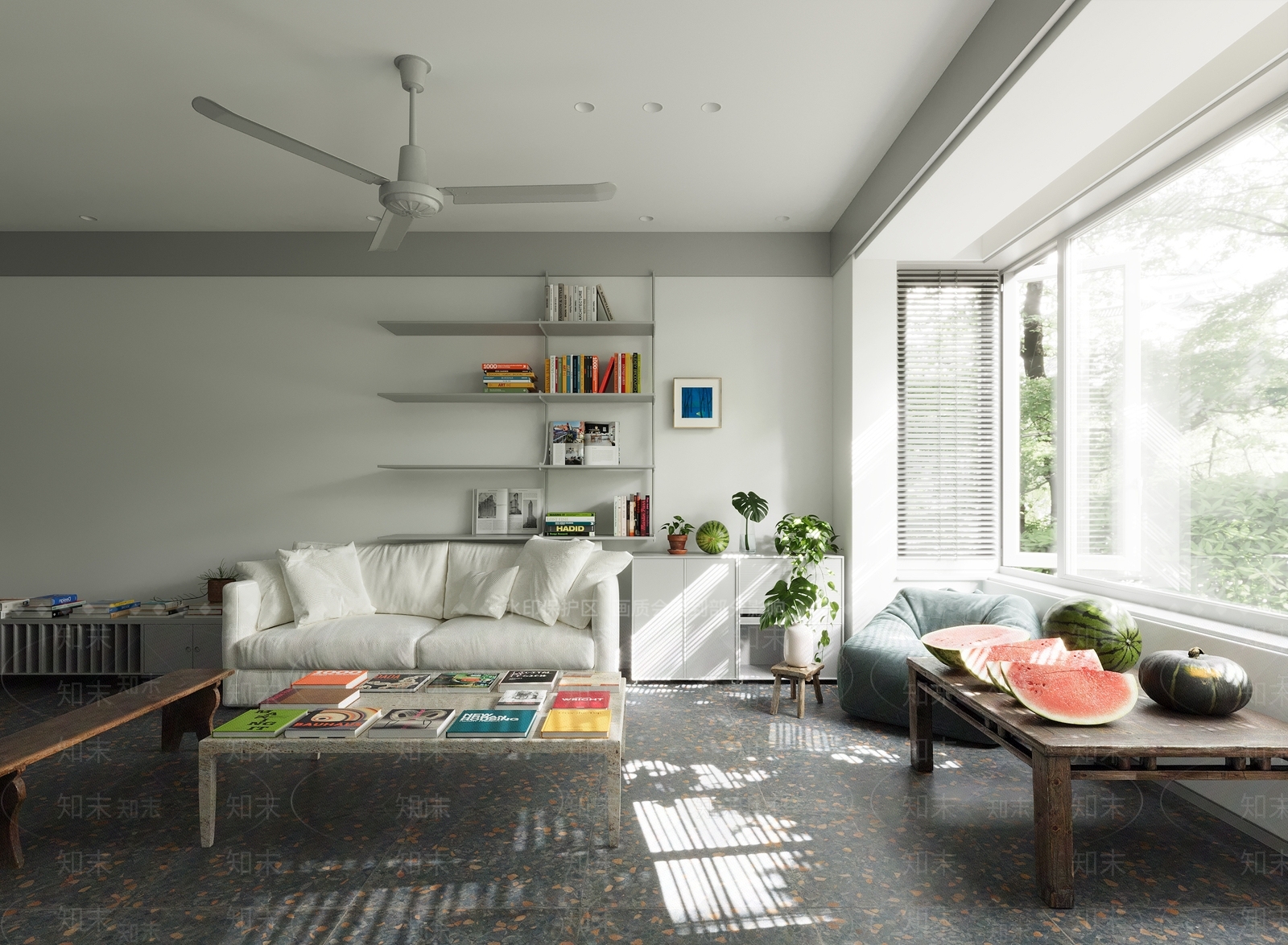 北欧家居客厅3D模型下载【ID:1201599919】