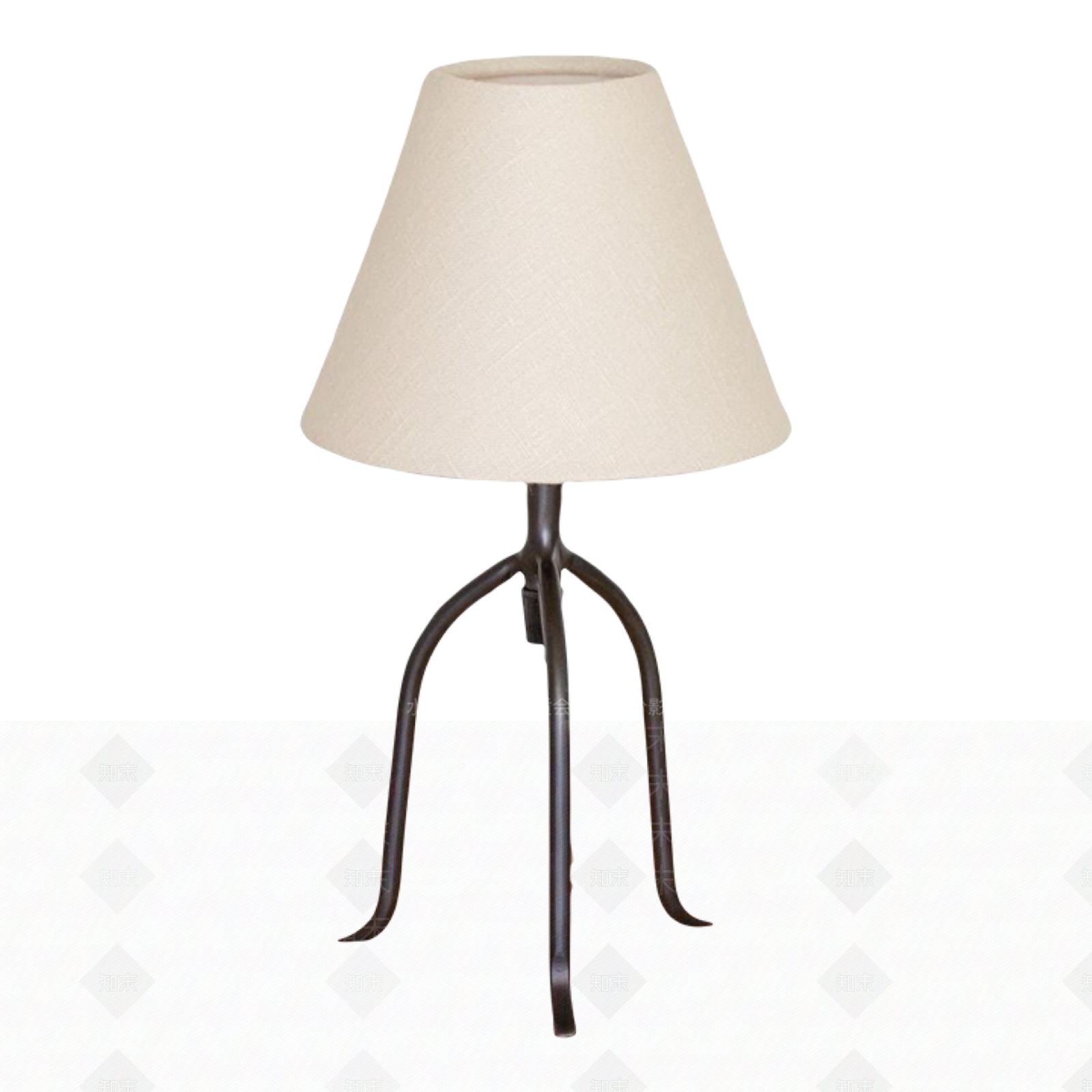法式中古台灯SU模型下载【ID:1201602126】
