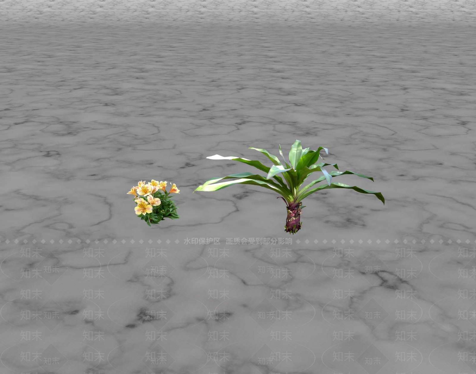 花草SU模型下载【ID:1201602342】