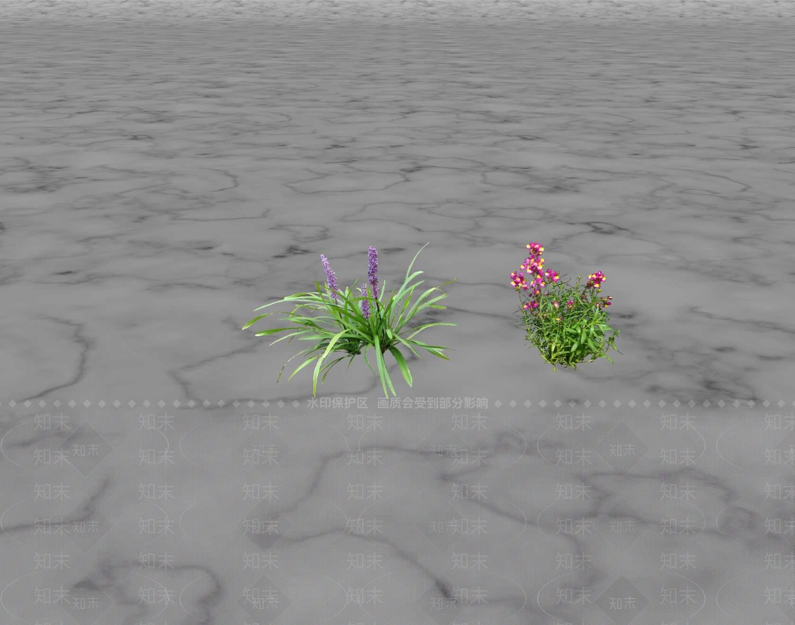 花草SU模型下载【ID:1201602387】