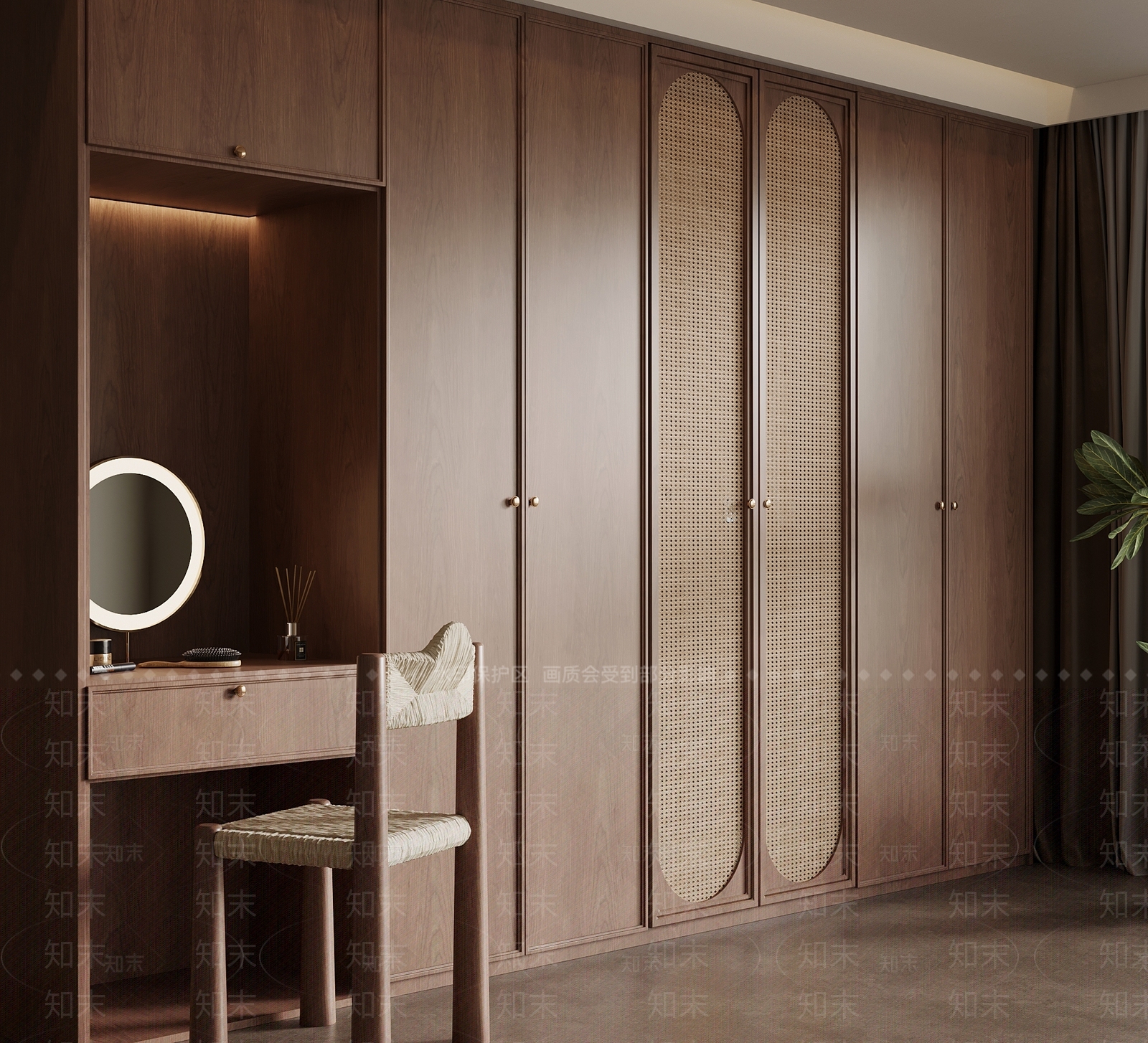 中古衣柜3D模型下载【ID:1201605834】