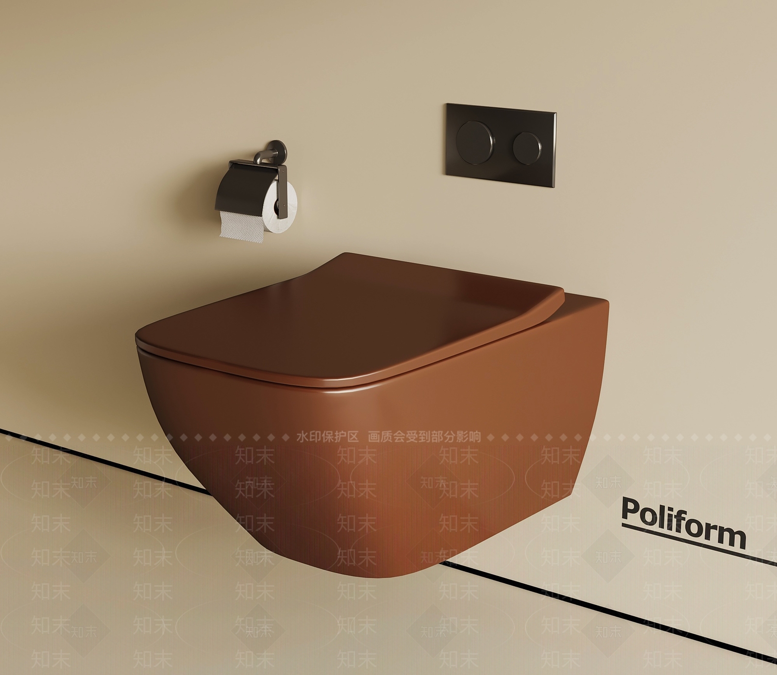 马桶3D模型下载【ID:1201613099】