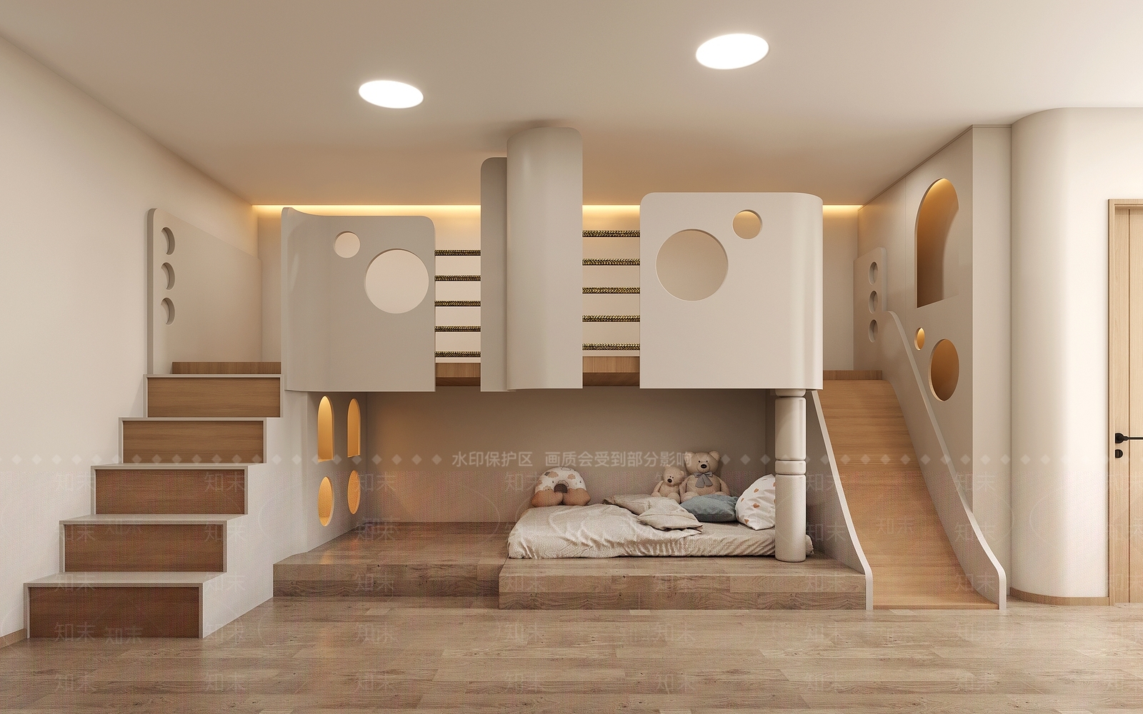 现代民宿3D模型下载【ID:1201613596】