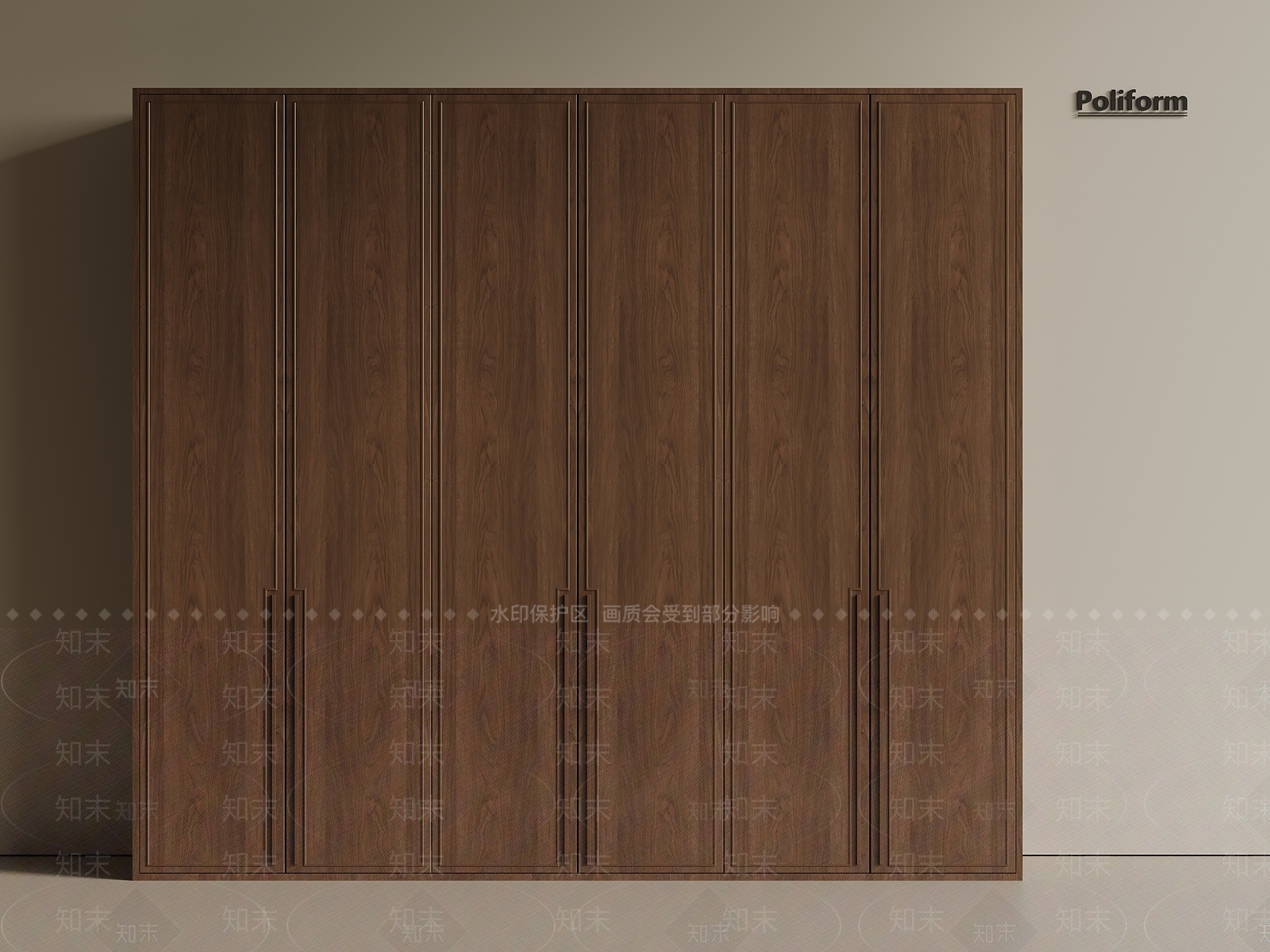 新中式中式衣柜3D模型下载【ID:1201615749】