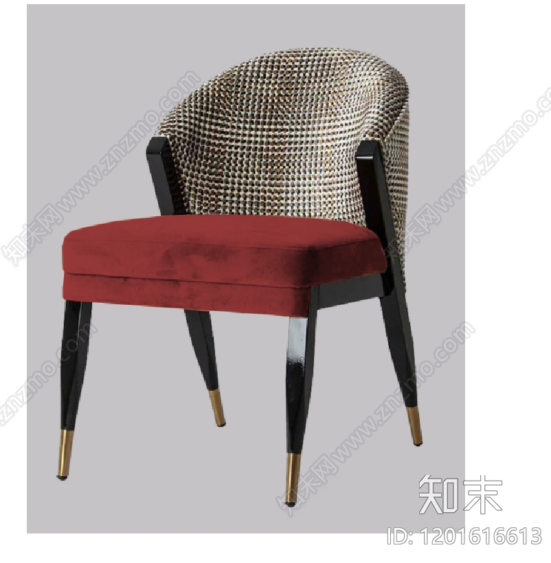 轻奢椅子施工图下载【ID:1201616613】