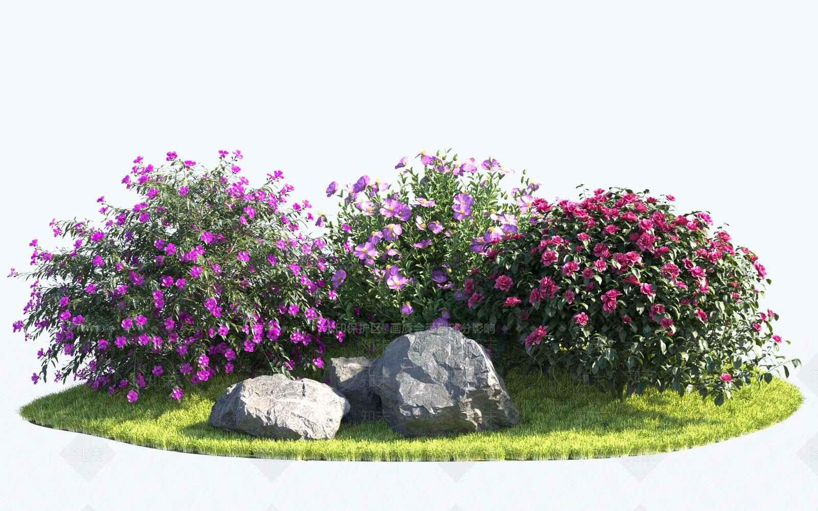 花草SU模型下载【ID:1201622005】