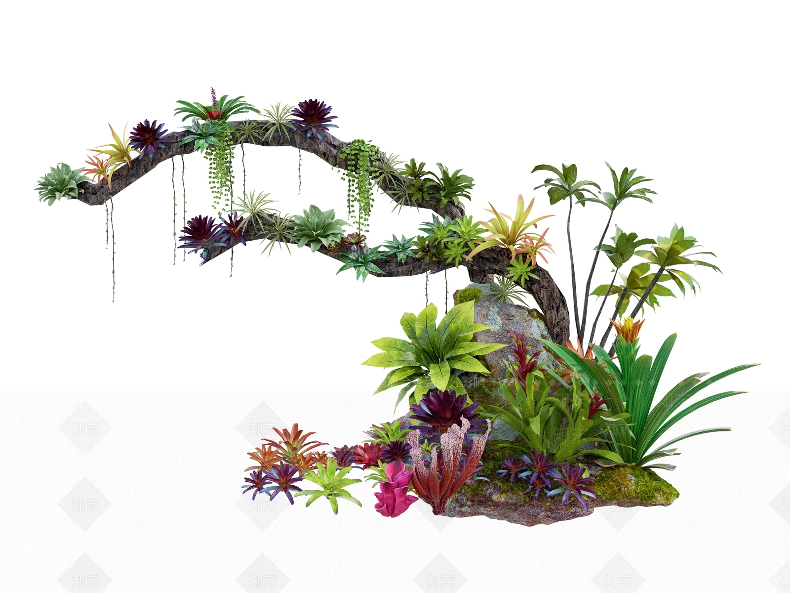 花草SU模型下载【ID:1201622622】