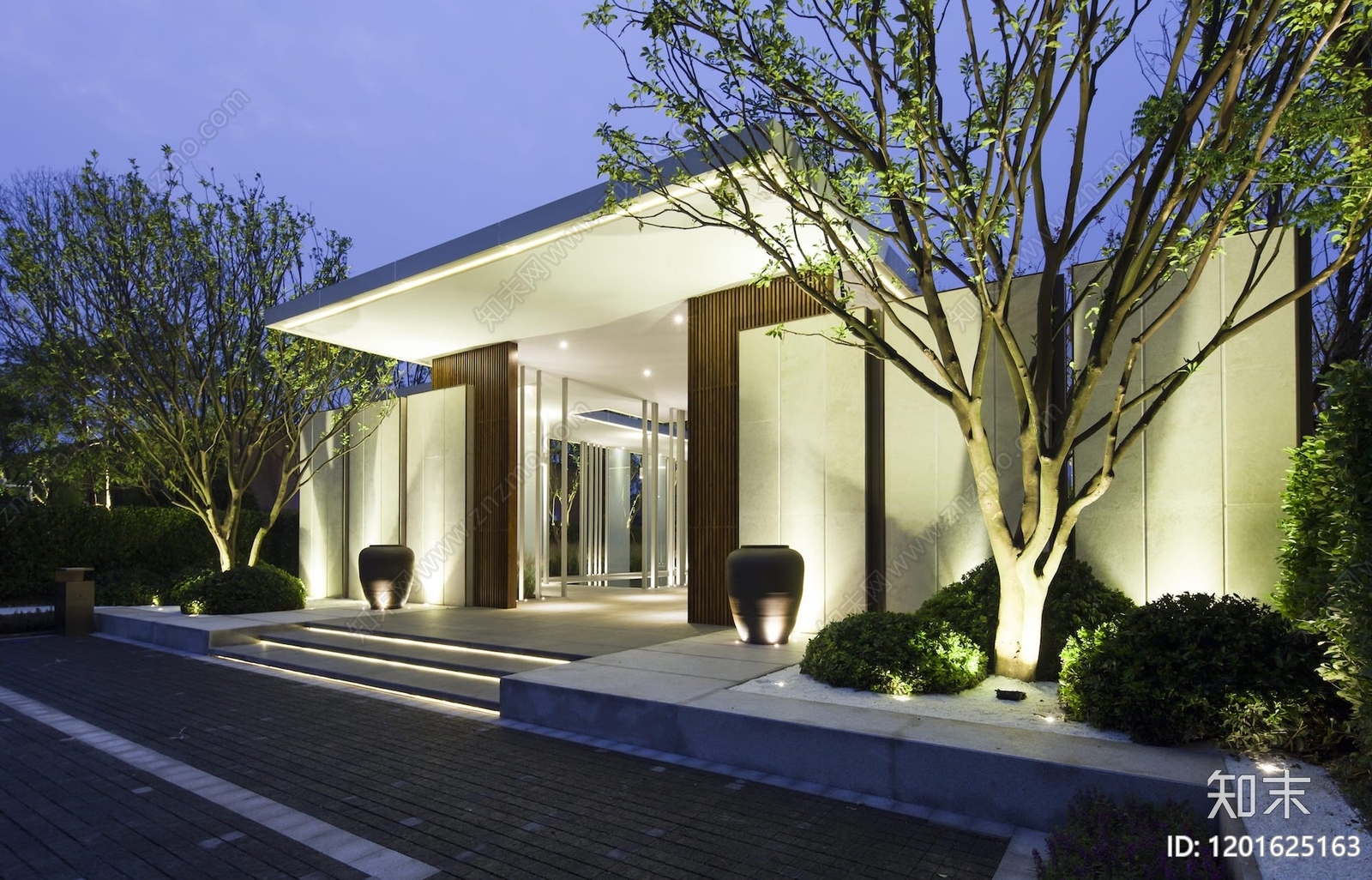 现代廊架施工图下载【ID:1201625163】