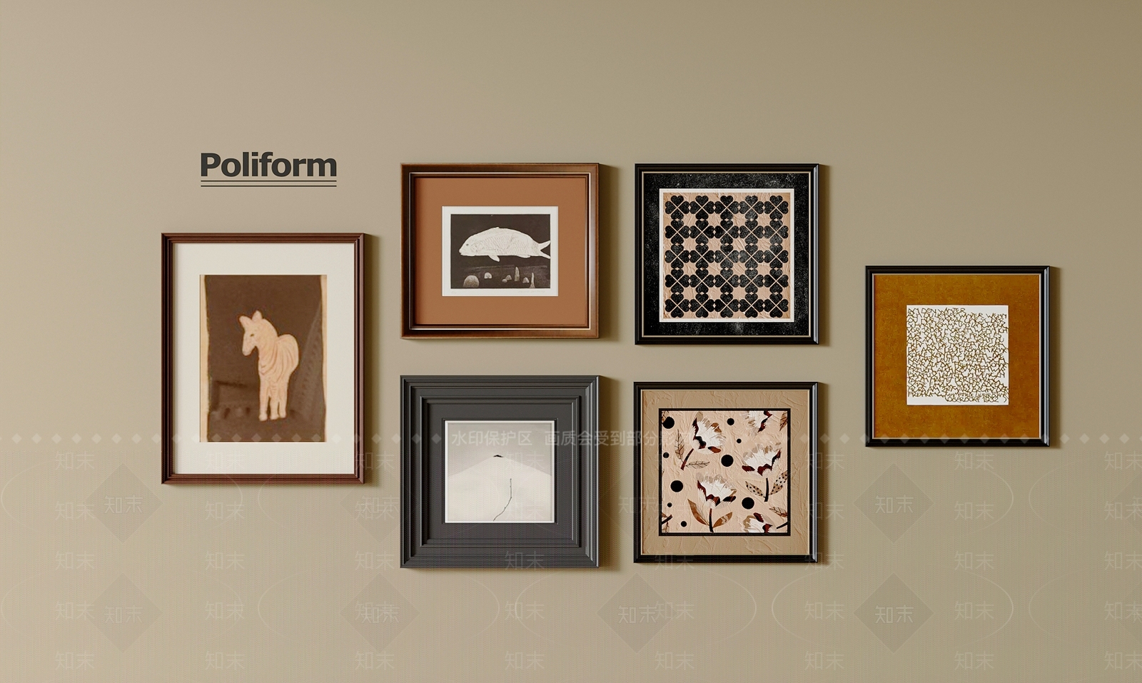 法式中古挂画3D模型下载【ID:1201627451】