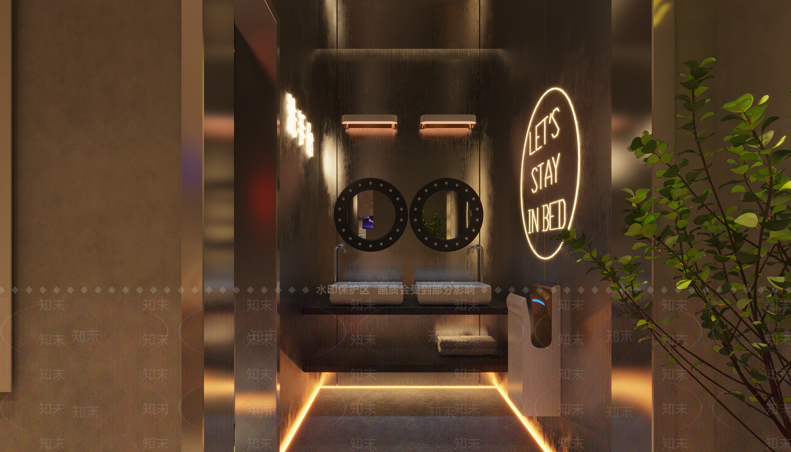 工业公共卫生间3D模型下载【ID:1201627644】