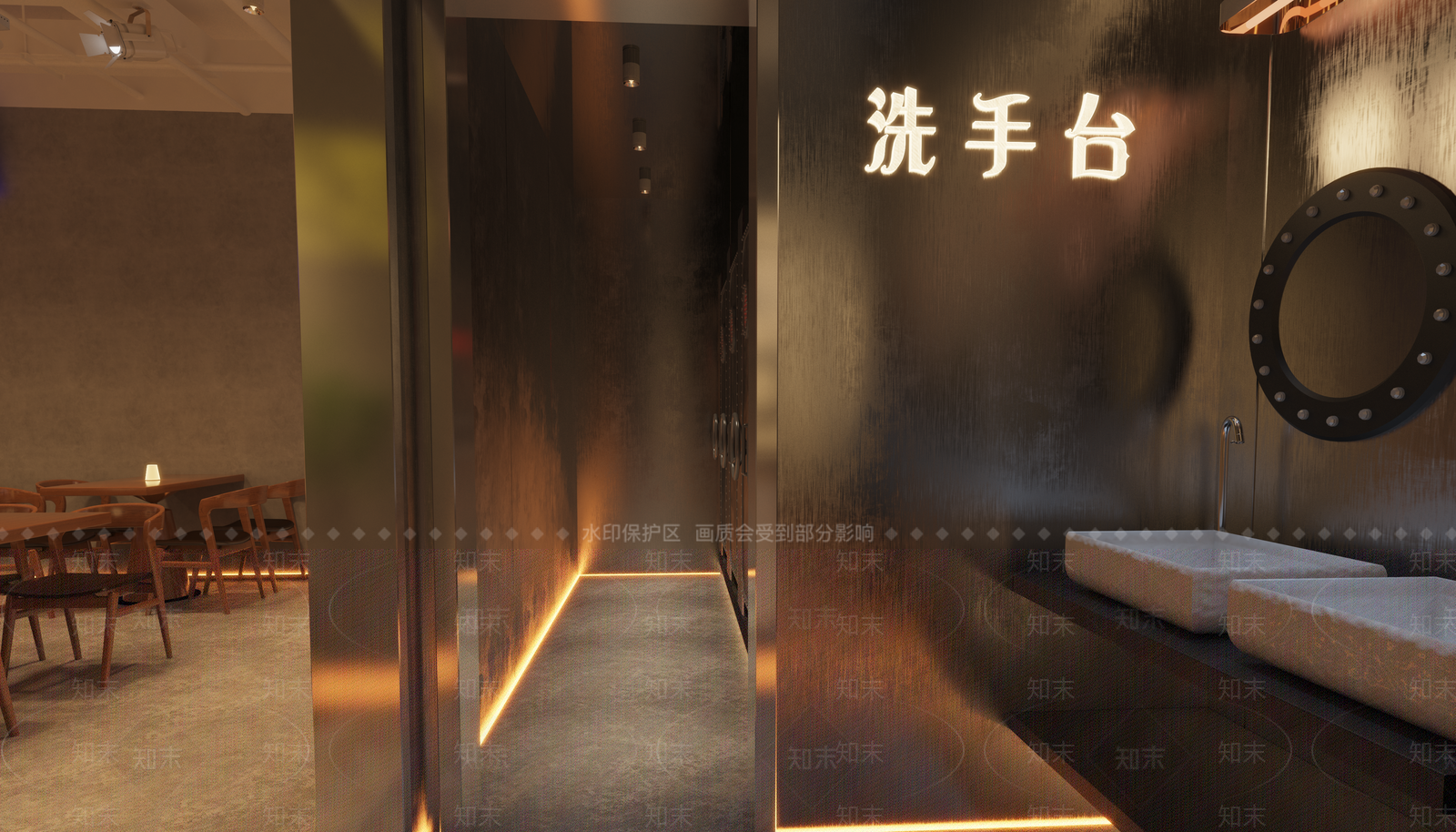 工业公共卫生间3D模型下载【ID:1201627644】