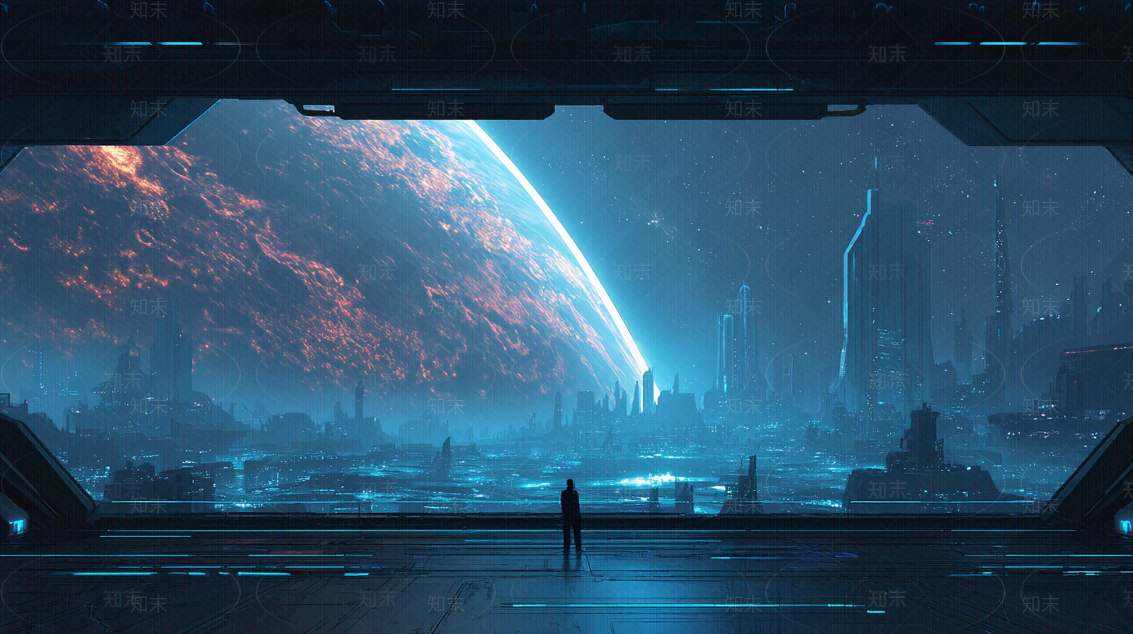 现代电子屏幕贴图下载【ID:1201632599】