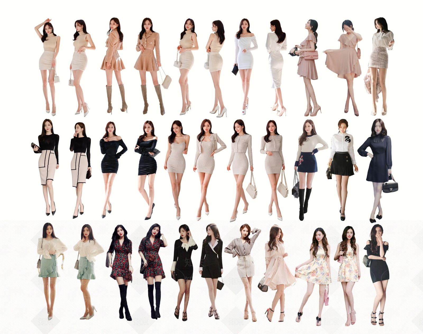 女人SU模型下载【ID:1201647730】