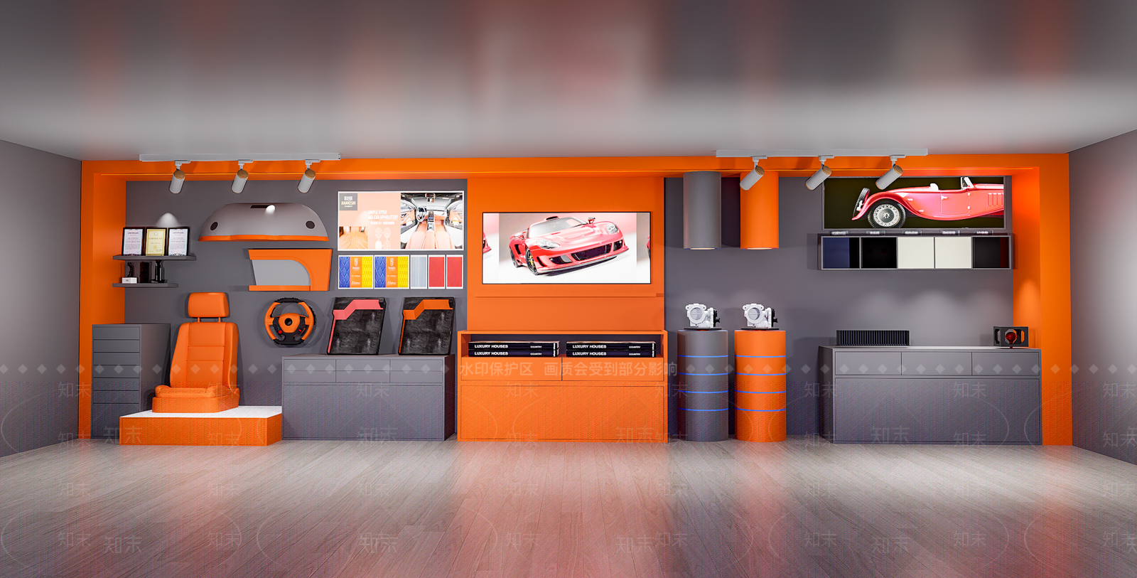 展柜SU模型下载【ID:1201649098】