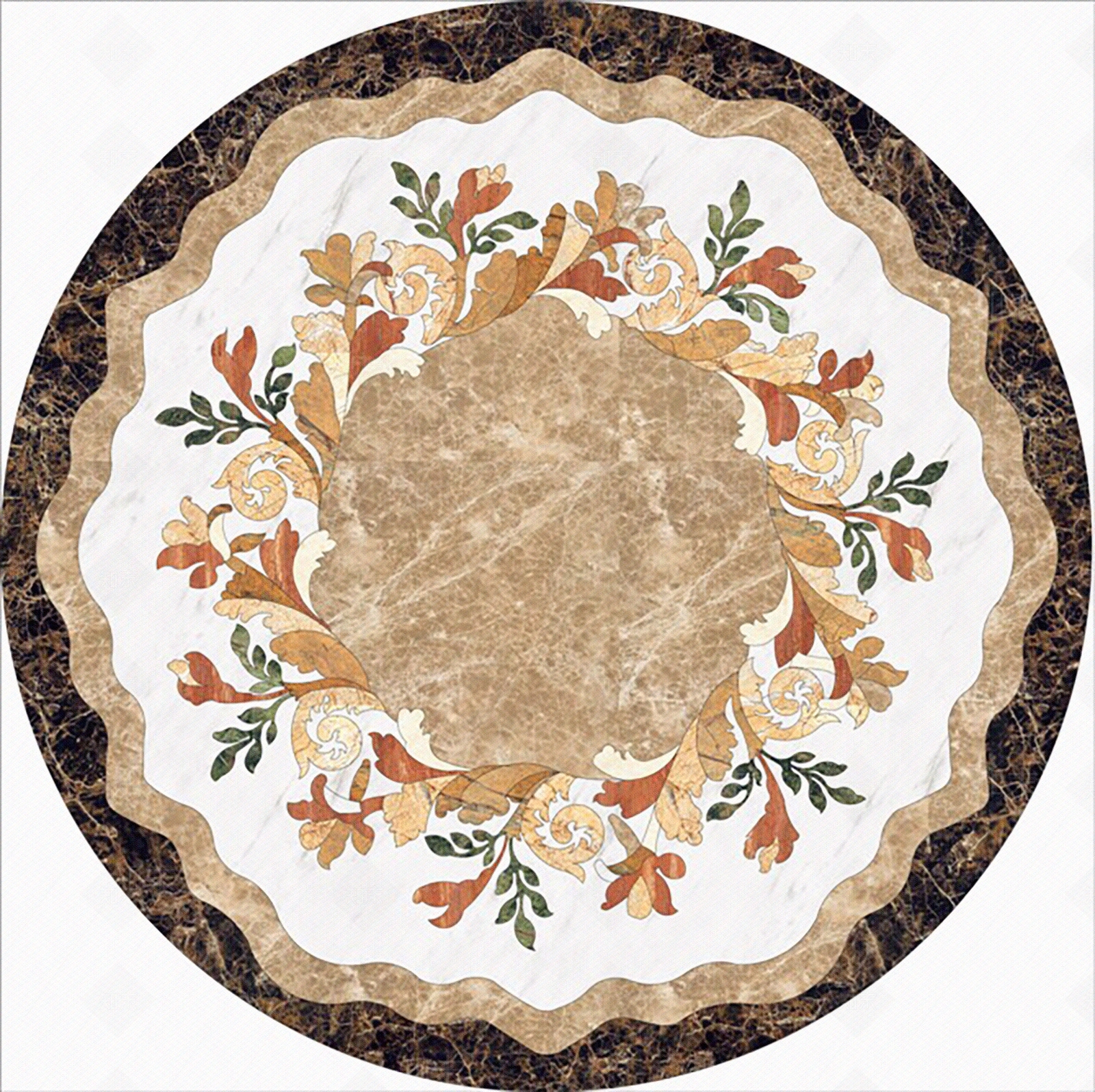 现代北欧圆形拼花贴图下载【ID:1201663424】