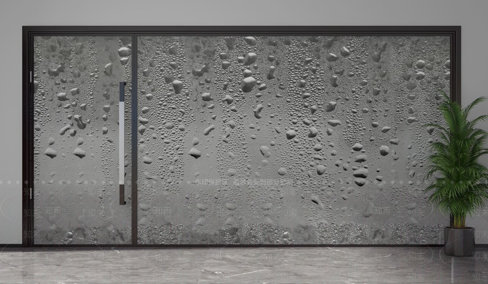 现代隔断3D模型下载【ID:1201666494】