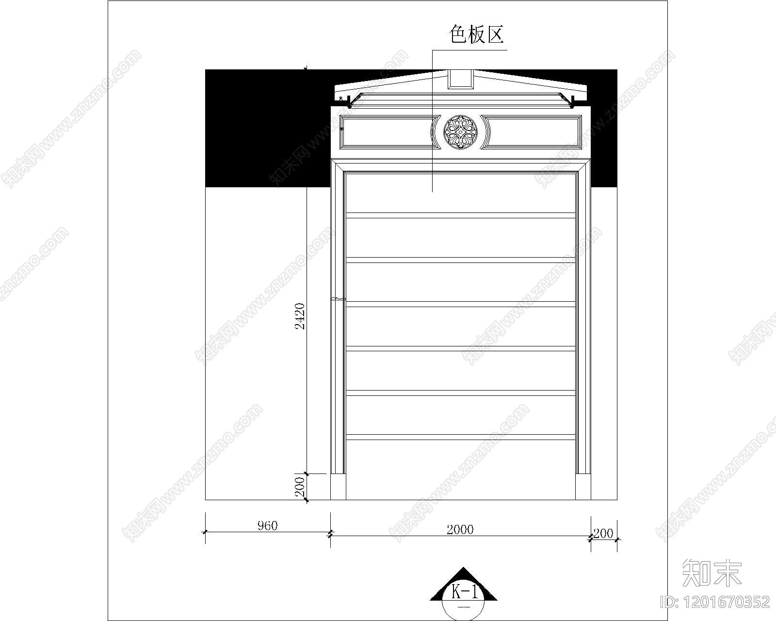 欧式其他商业空间cad施工图下载【ID:1201670352】