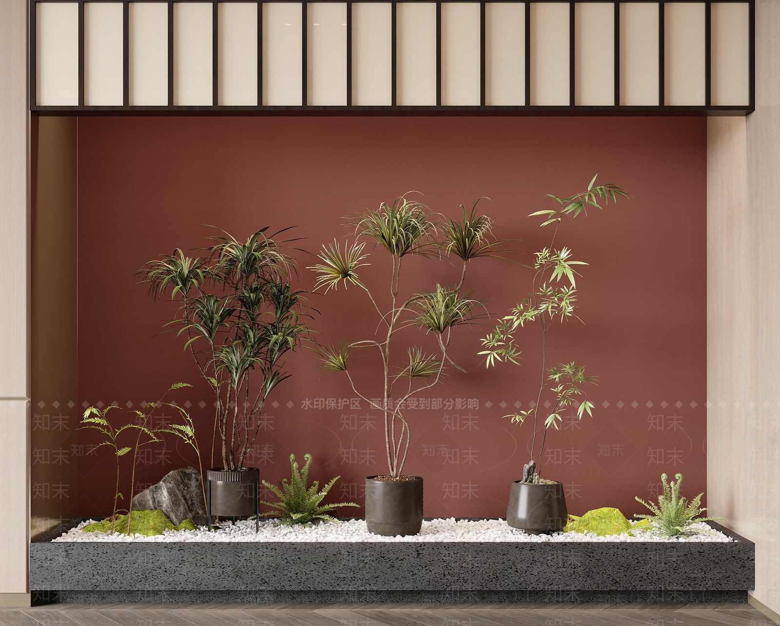 盆栽3D模型下载【ID:1201671005】